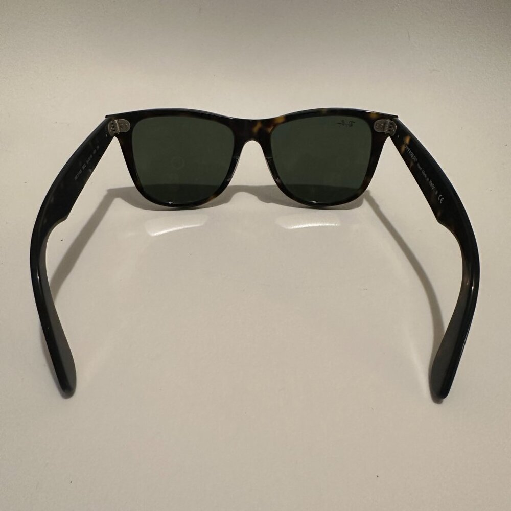 ✨ Ray-Ban RB2140 Classic Wayfarer Sunglasses – 54-18 w/Case and Cloth - Picture 6 of 10